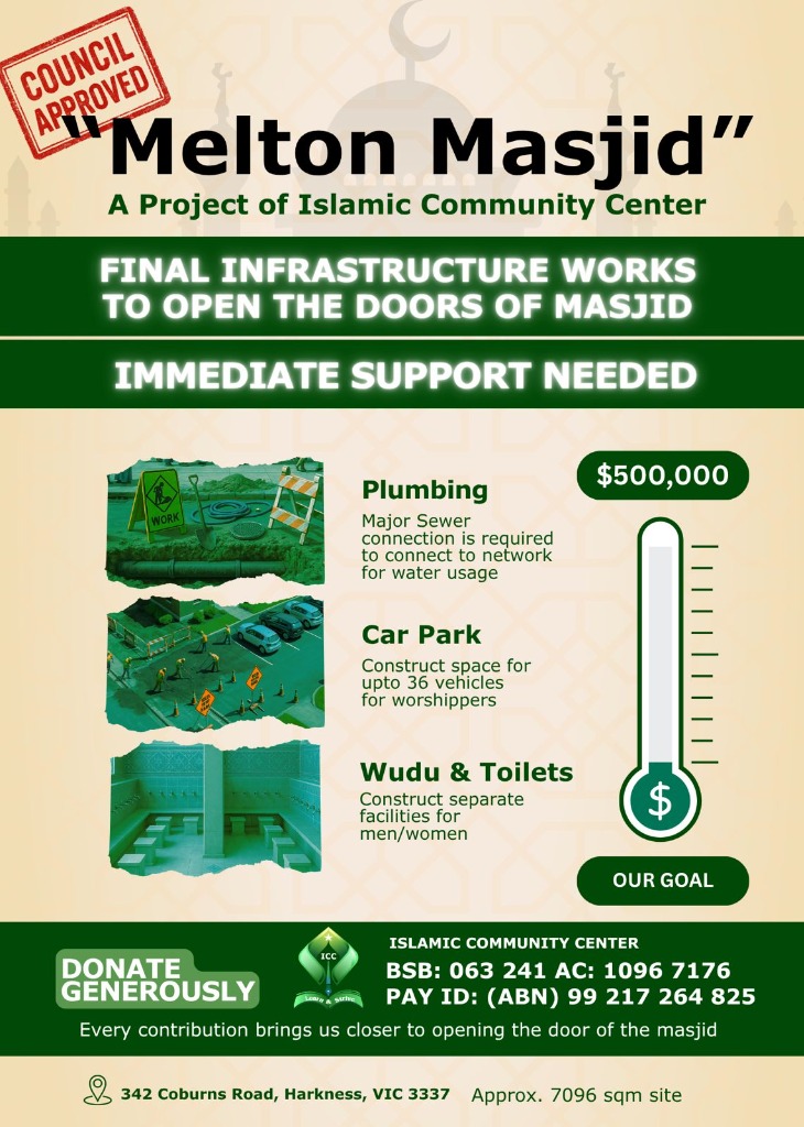 Melton Masjid Project Update